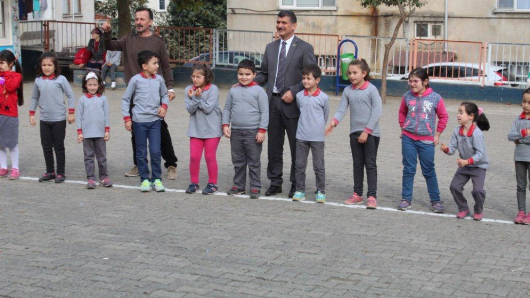 Fatsa İlçe Milli Eğitim Müdürü Saygın ATİNKAYA, Hatice Bahaettin Şener İlkokulunu ziyaret etti.