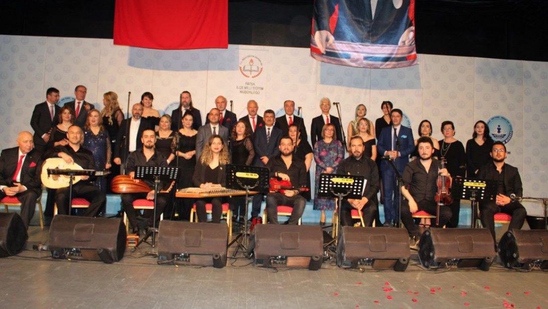 Fatsa Halk Eğitimi Merkezinden Muhteşem Türk Sanat Müziği Konseri