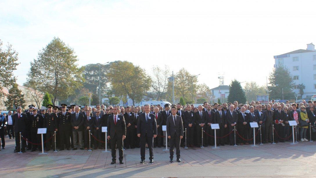 Fatsa İlçesinde 10 Kasım Atatürk'ü Anma Programı yapıldı. 