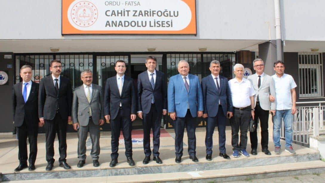 Fatsa Cahit Zarifoğlu Anadolu Lisesi Ortaokullar Arası 7. Geleneksel Matematik Olimpiyatları Gerçekleştirildi.
