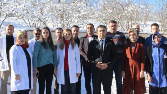 Fatsa İlçe Milli Eğitim Müdürü Ekrem CİNOGLU ilçemiz okullarını ziyarete devam etti.