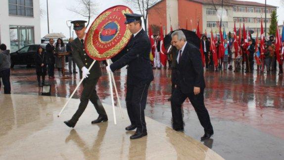 18 Mart Şehitler Günü ve Çanakkale Zaferinin 102. Yıldönümü Fatsada Törenlerle Kutlandı.