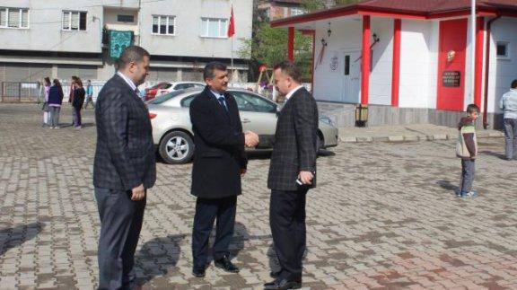 Fatsa İlçe Milli Eğitim Müdürü Saygın ATİNKAYA, Yalıköy İlkokulu ve Yalıköy Ortaokulunu ziyaret etti.