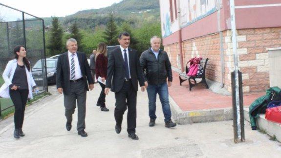 Fatsa İlçe Milli Eğitim Müdürü Saygın ATİNKAYA, Meşebükü İlkokulu ve Ortaokulunu ziyaret etti.