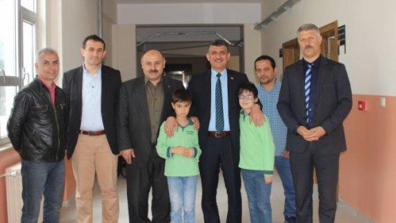 Fatsa İlçe Milli Eğitim Müdürü Saygın ATİNKAYA Şehit Kerem Çalışkancı İlkokulunu ziyaret etti. 
