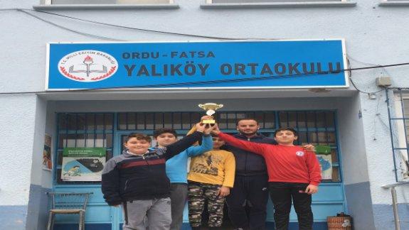 Yalıköy Ortaokulu    Öğrencileri Yıldızlar Greko-Romen Güreş Müsabakalarında Ordu 2.si Olmuştur.