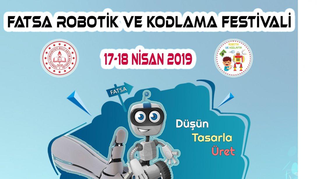 Fatsa Robotik ve Kodlama Festivali 17-18 Nisan 2019