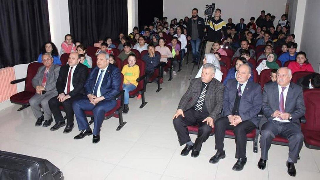 Kaymakamımız Mehmet Yapıcı, Bolaman İlkokulu-Ortaokulunda Kütüphaneler Haftası Kutlama Programına Katıldı