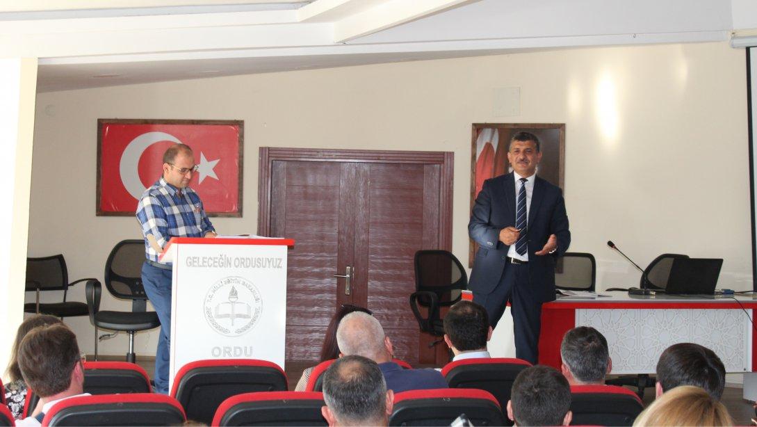 En Büyük Hazinemiz, Güzel Türkçemiz Projesi Tanıtım Toplantısı Yapıldı.