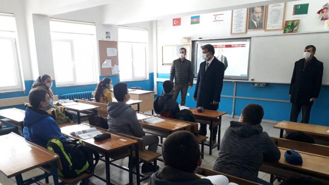 İlçe Milli Eğitim Müdürümüz Saygın ATİNKAYA İslamdağ Okulunu Ziyaret Etti