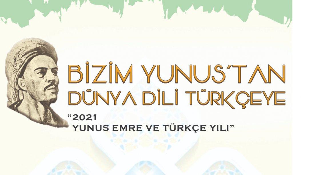 Bizim Yunus'tan Dünya Dili Türkçeye Projesi  Liseler Arası Yunus Emre Kitapları Sunum Paneli düzenlendi.