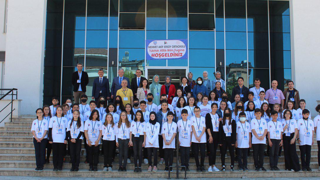 Fatsa Mehmet Akif Ersoy Ortaokulunun 4006 Tübitak Bilim Fuarı Açılışı