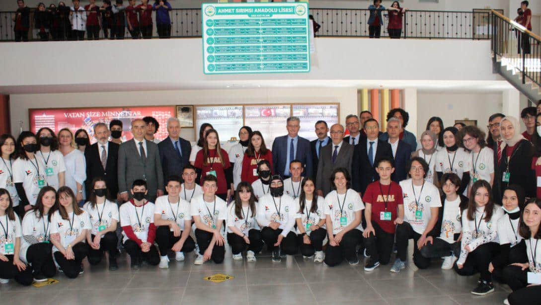 Ahmet Sırımsı Anadolu Lisesi TÜBİTAK 4006 Bilim Fuarı'nın Açılışı Yapıldı