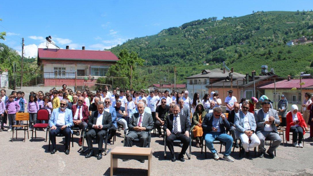 Kulak Cetirtepe İlkokulu-Ortaokulunda TÜBİTAK 4006 Bilim Fuarı'nın Açılışına Katıldı
