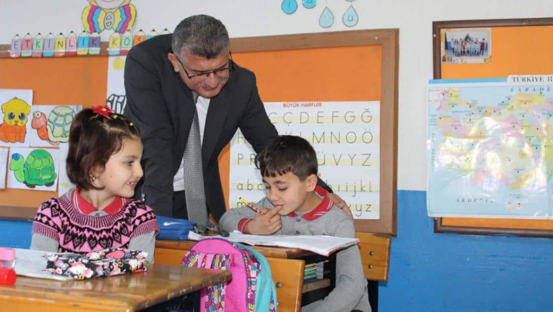 Fatsa İlçe Milli Eğitim Müdürümüz Saygın ATİNKAYA Geyikçeli İlkokulu-Ortaokulunu Ziyaret Etti.