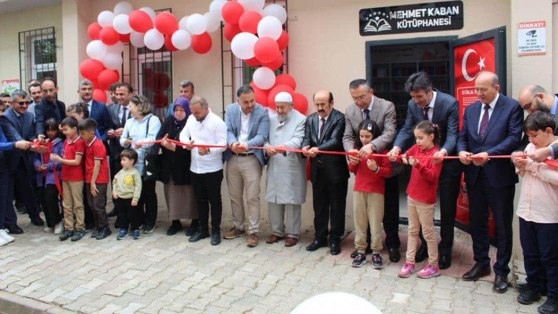 İlçemiz İslamdağ İlk/Orta/İho bünyesinde kurulan Mehmet Kaban Kütüphanesi için Açılış Töreni gerçekleştirildi.