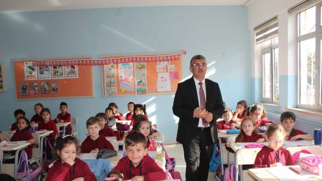 İlçe Milli Eğitim Müdürümüz Saygın Atinkaya TOKİ İlkokulu-Ortaokulu'nu Ziyaret Etti.
