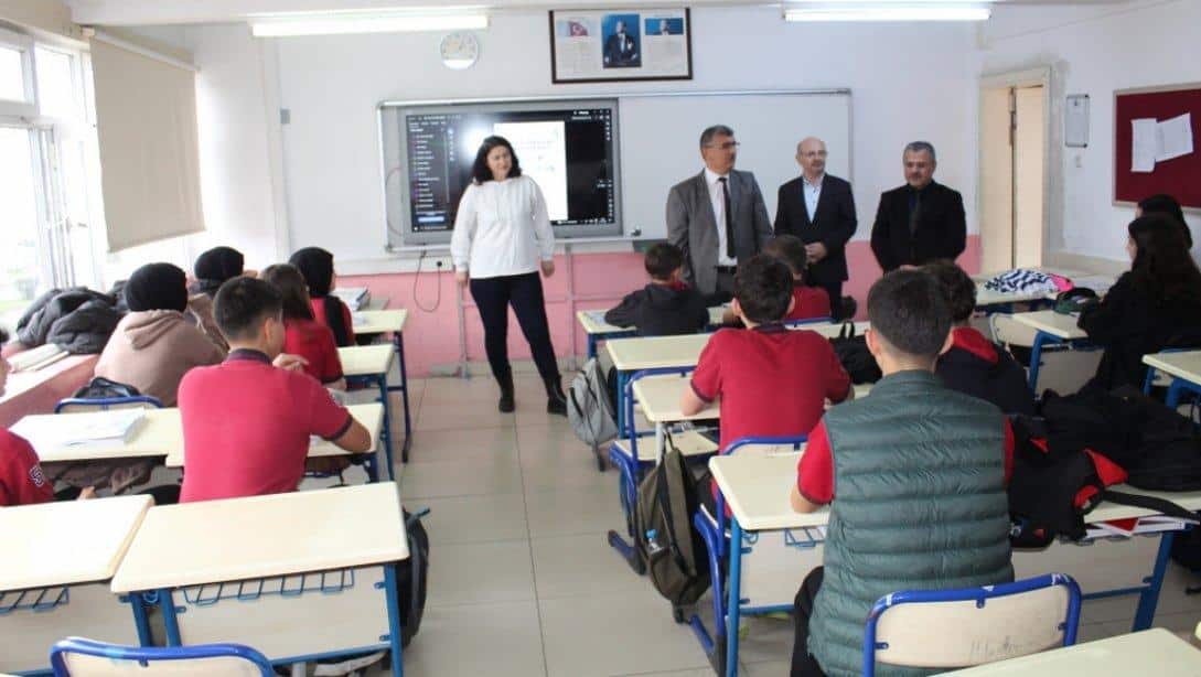 İlçe Milli Eğitim Müdürümüz, Saygın ATİNKAYA Fatsa Lokman Hekim Mesleki ve Teknik Anadolu Lisesini Ziyaret Etti.
