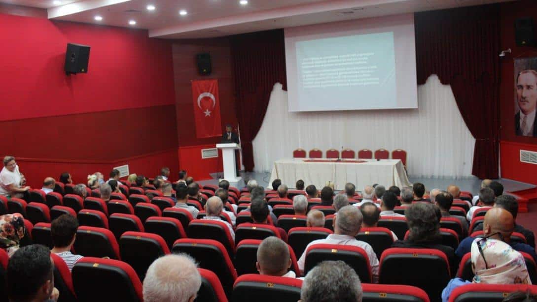 İlçemizde 2024-2025 Eğitim-Öğretim Yılı Sene Başı Asayiş ve Trafik Tedbirleri Toplantısı Yapıldı