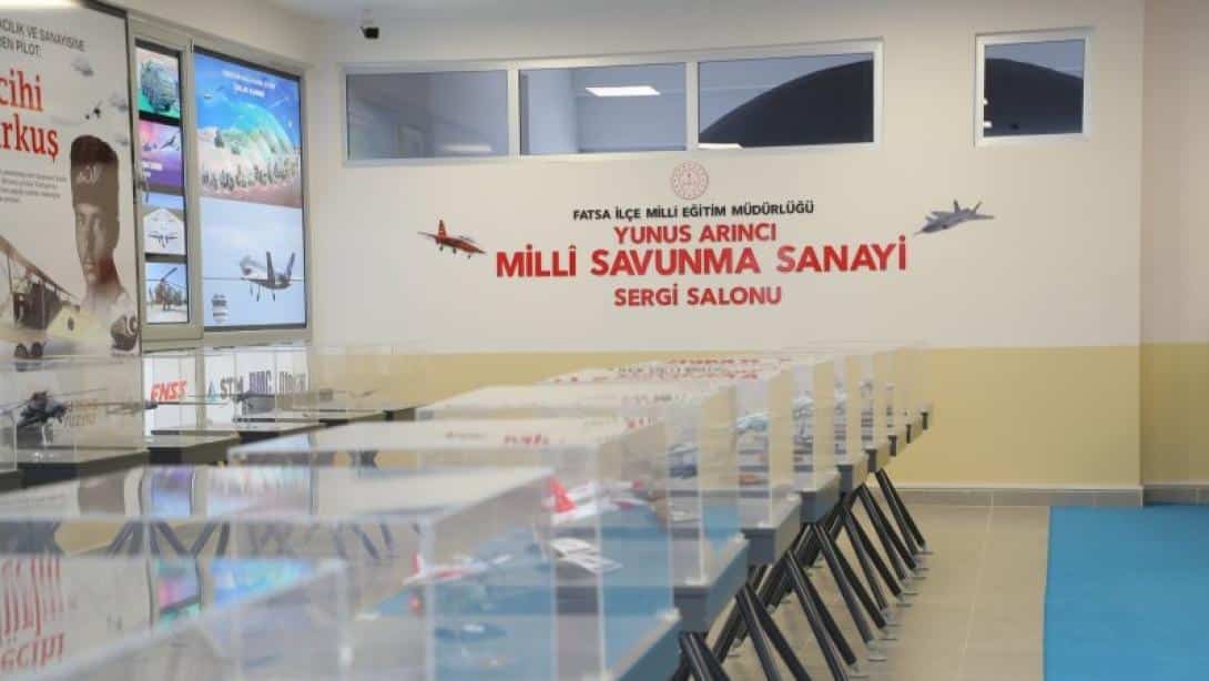 Yunus Arıncı Yerli ve Millî Teknoloji Ürünleri Sergi Salonu