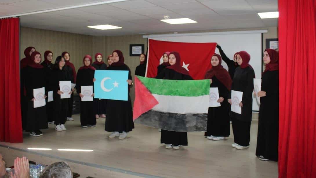 Fatsa Kız Anadolu İmam Hatip Lisesinde İmam Hatip Okulları Kuruluş Yıl Dönümü Programı Düzenlendi